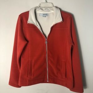 Barrage full zip front fleece jacket. Women’s size M